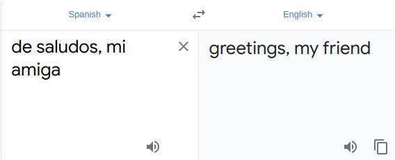 What Word Completes This Conversation?Mara: Gracias, Eduardo!Eduardo: De ______, Mi Amiga. 1. Clic 2.