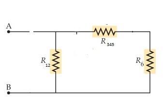  Find The Equivalent Resistance Between Points A And B Shown In The Figure(Figure 1). Consider R1 = 3.3