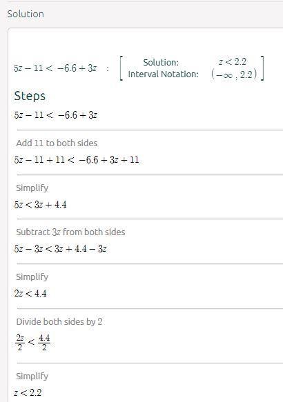 Solve the inequality and express your answer in interval notation using decimal forms for the numeric
