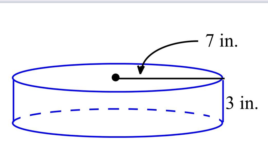 HELP I WILL GIVE BRAINIEST I NEED HELP ASAPFind the volume of the cylinder. Find the volume of a cylinder