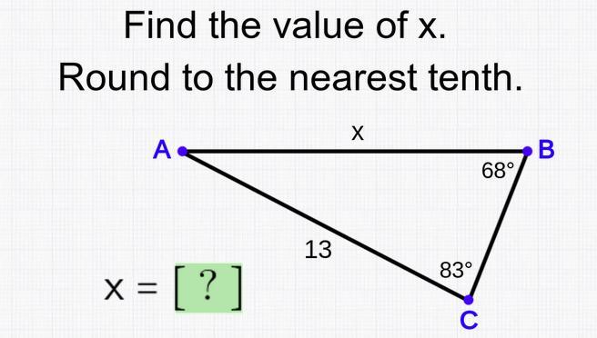 Working with Law of Sines. I have attached a picture.