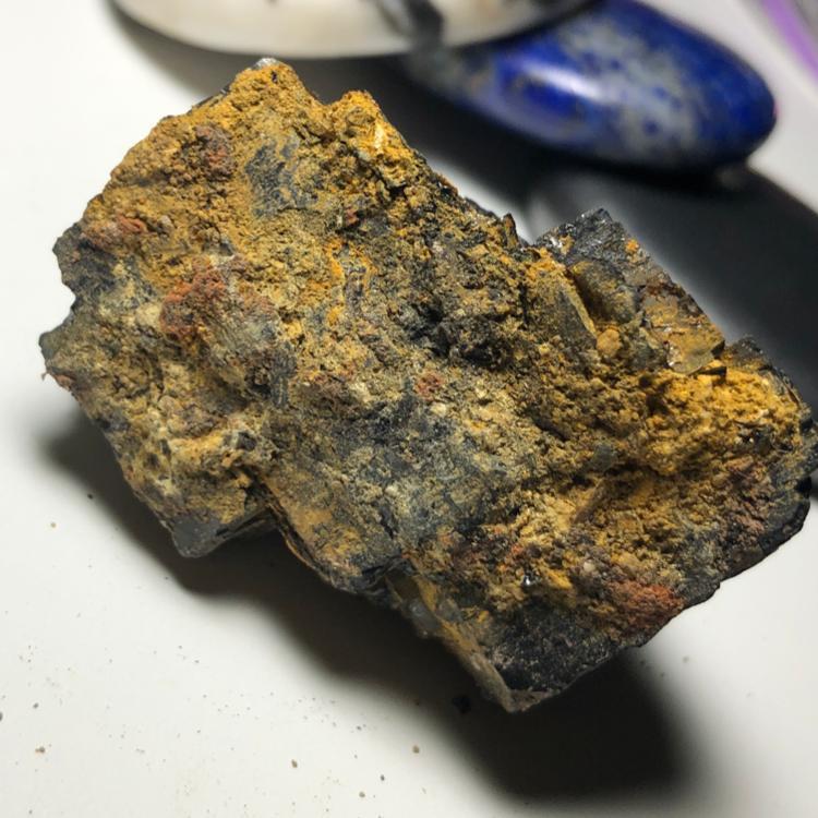 Can Someone Tell Me What This Is?? Im Pretty Sure Its Not Petrified Wood, And Its Definitely Not Bismuth.
