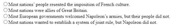 why was Napoleon unable to successfully establish a French empire in Europe?