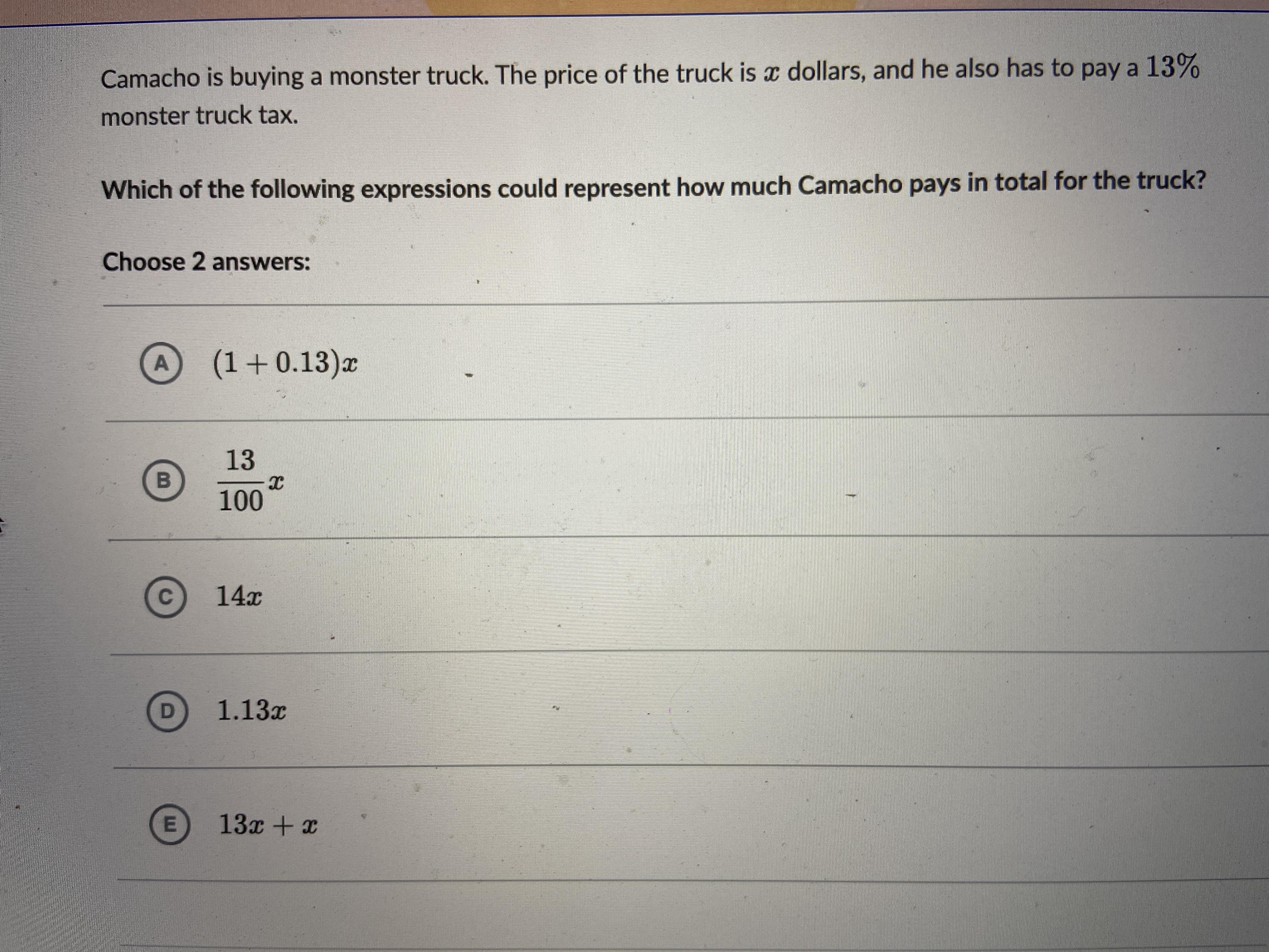 easy math please help
