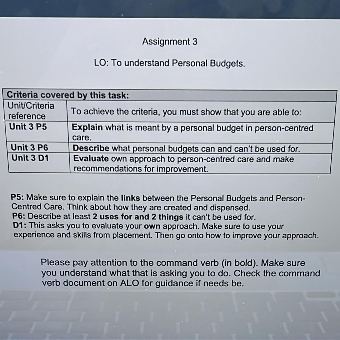 Please someone help me with health and social care assessment 
