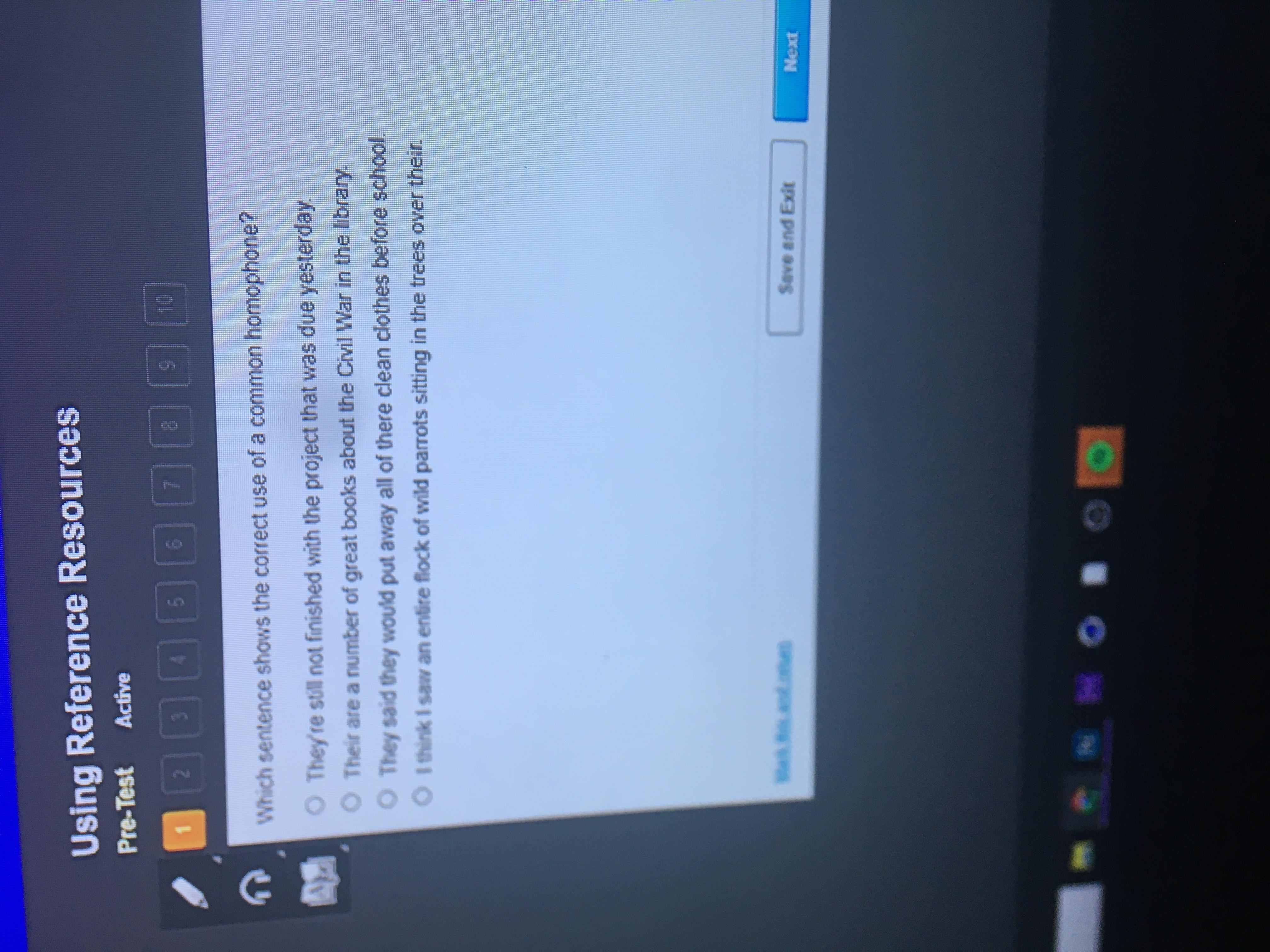 which sentence shows the correct use of common homophone