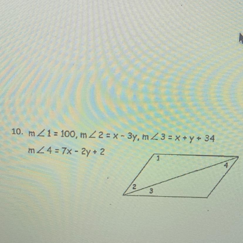 Find the value of the variable.