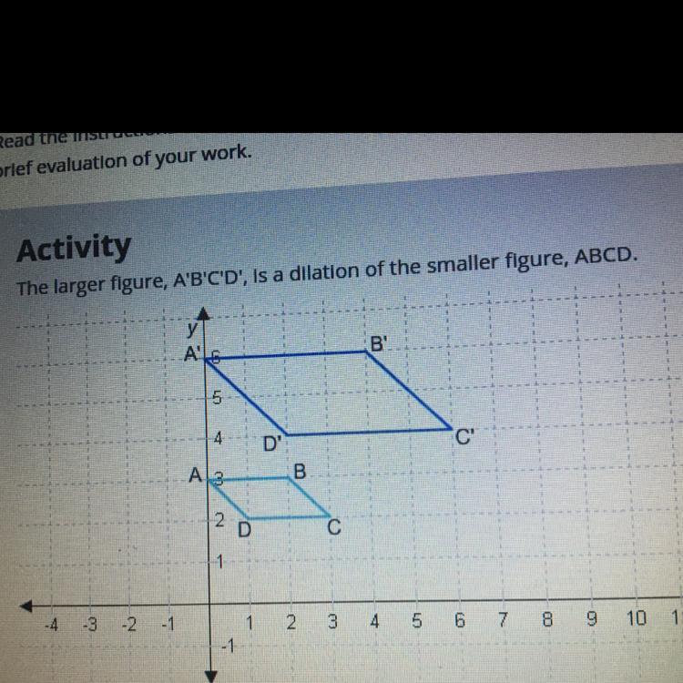 What are the coordinates of quadrilateral ABCD?