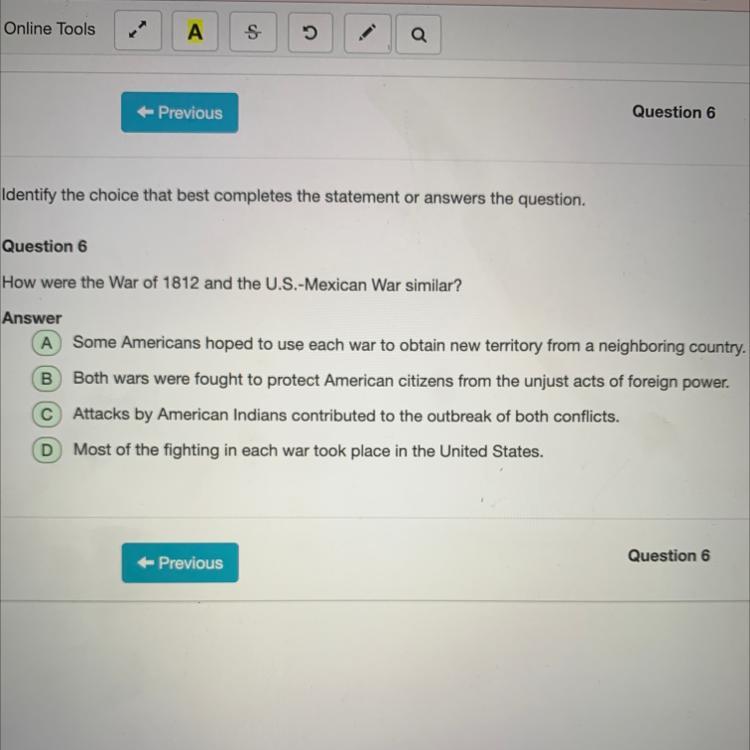 What is the answer to number 6?