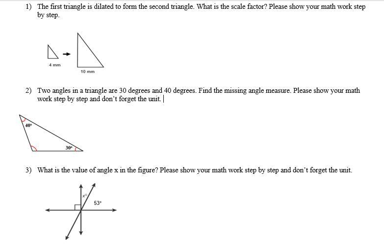 can someone help me with these three answers?