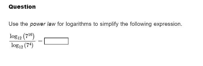 logarithims pls help