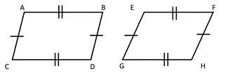 Which of the following quadrilaterals are similar?