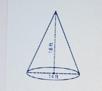 What is the height of the cone?