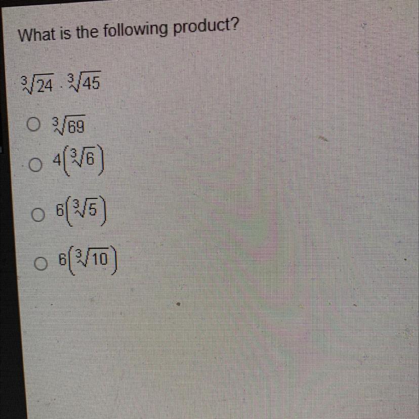What is the following product?