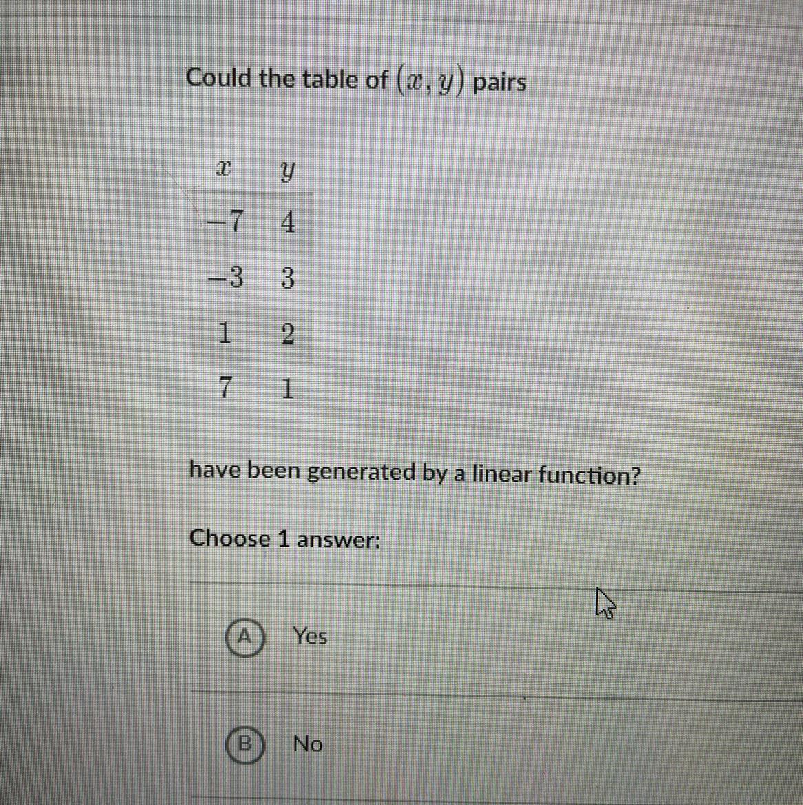 We need to answer this question so we can move onto the next on to the next one