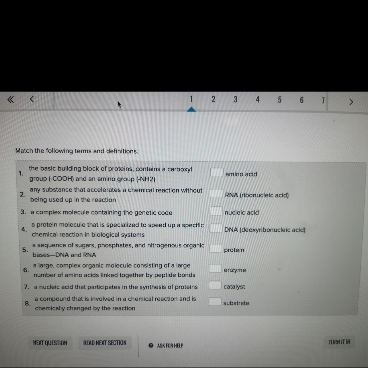 Helppp match the definitions :)