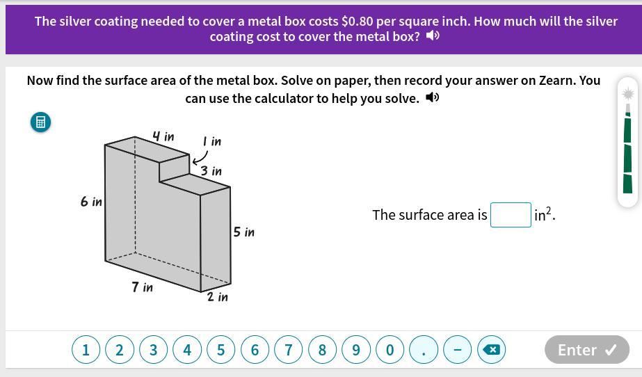 What is the surface area?