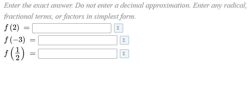 Evaluate the exponential function f(x)=(1/8)^-x