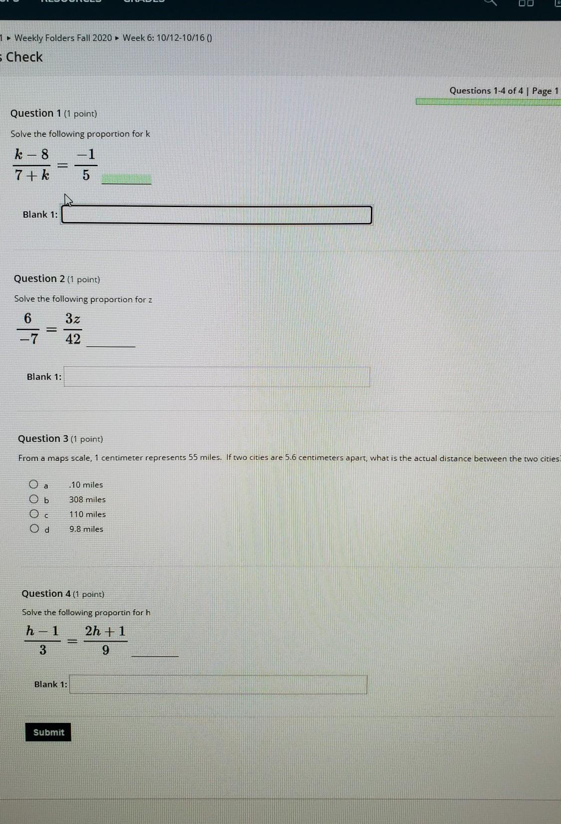 Solve All 4 Please. 