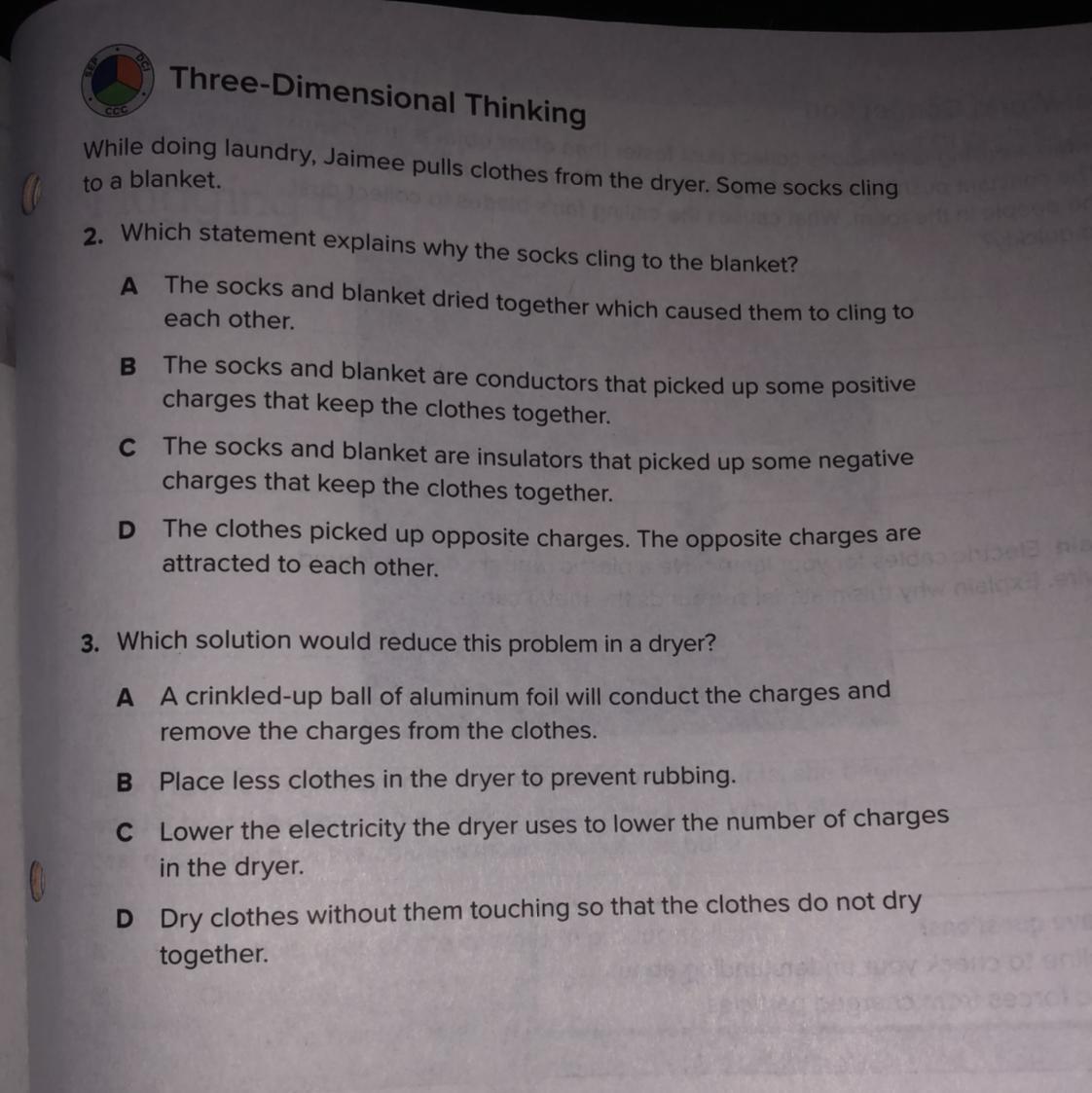 Help On Two Science Questions Please!! 