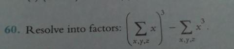 Resolve into factor: {_(x,y,z) x} - _(x,y,z) x.