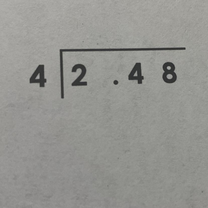 4 divided by 2.48Use long division 