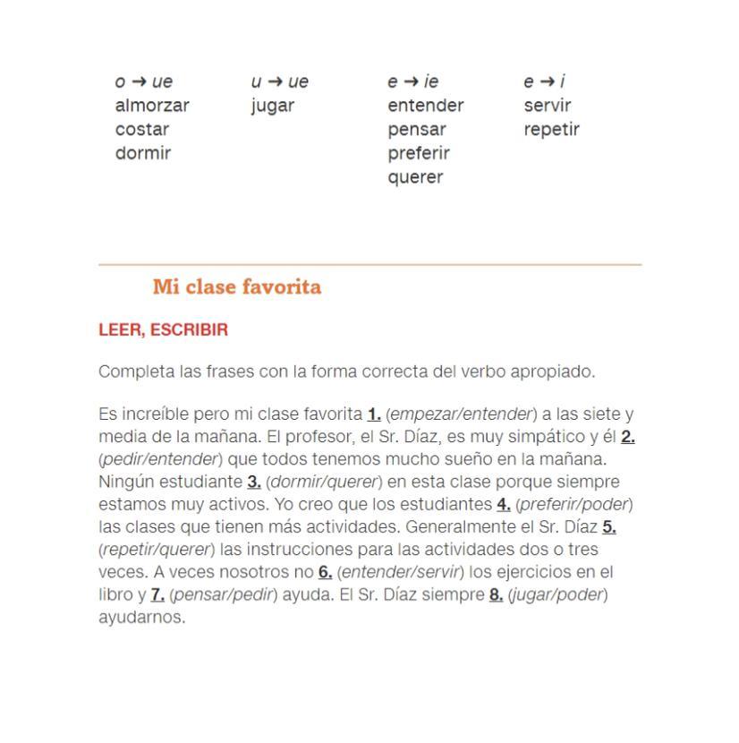 Which is the correct conjugation for the given sentence?