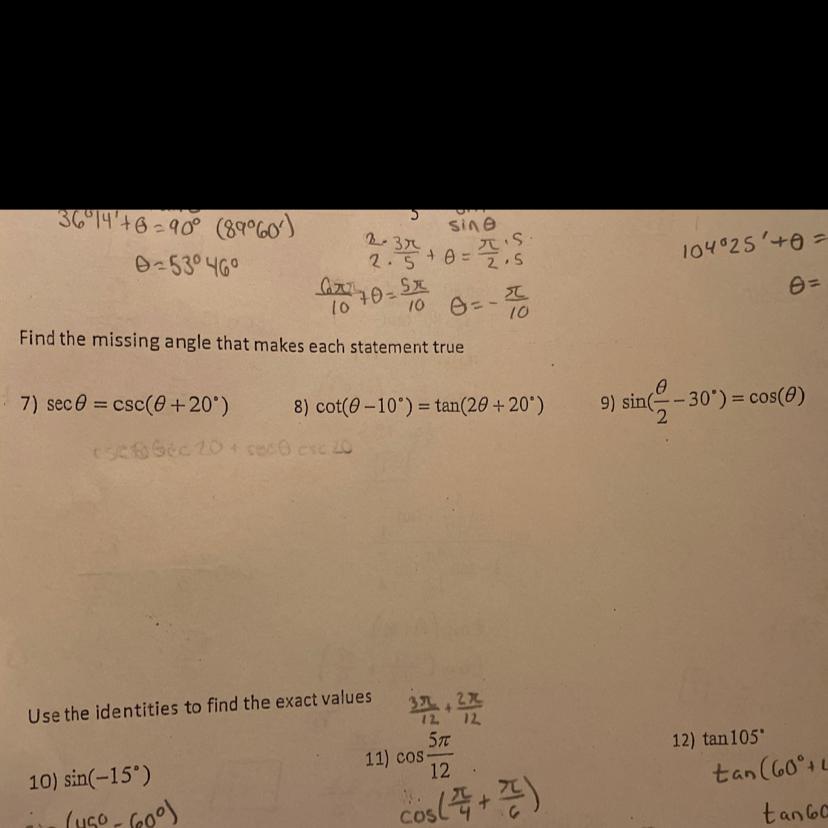 I need help with 7-9!!! Does anyone know how to help? PLEASE 