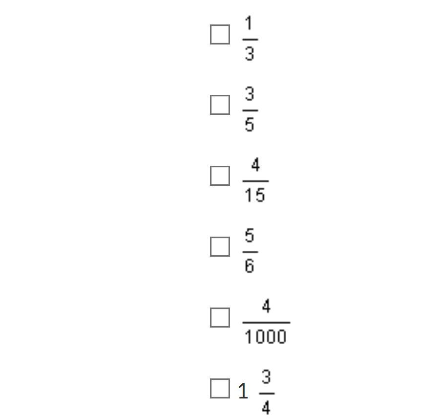 Select all that apply. Which decimals in the list are repeating decimals? *see pinned photo* P.S., is