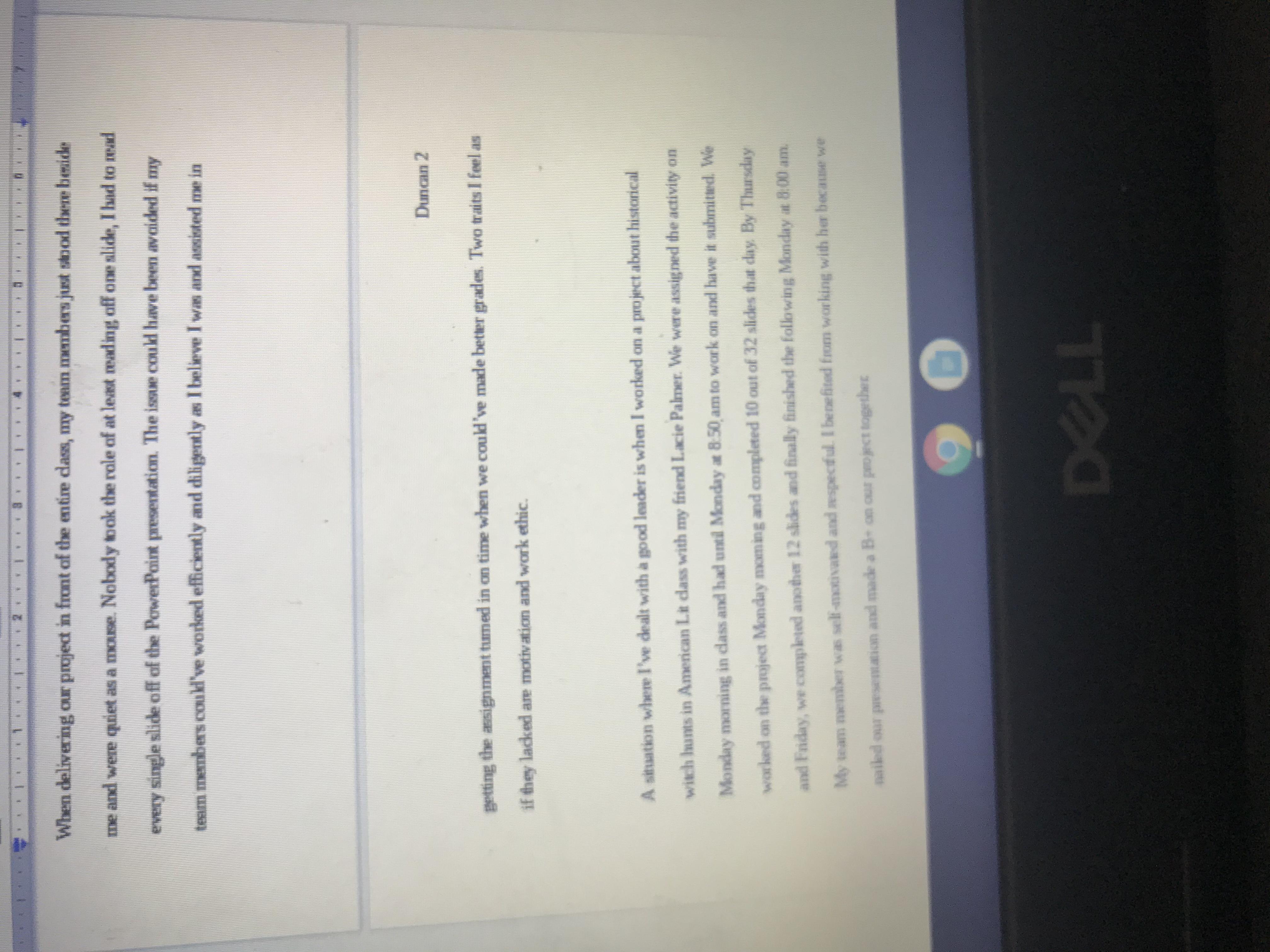 Can someone please reading this and tell me if it sounds good so far, thanks!