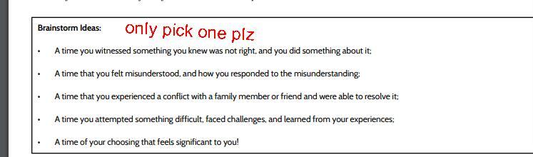 only pick oneeeeeeeeeeeeee