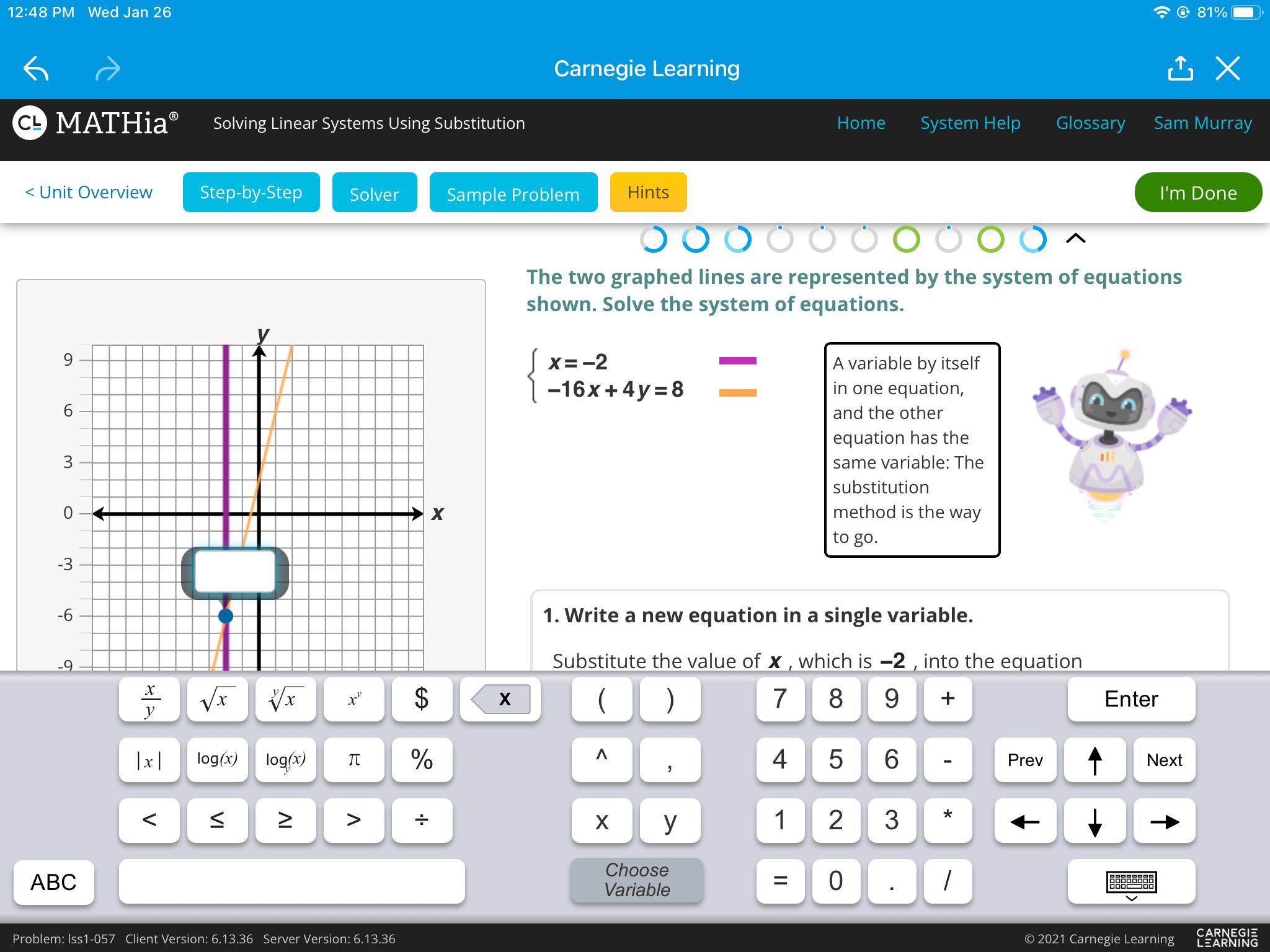 Solve the math problem