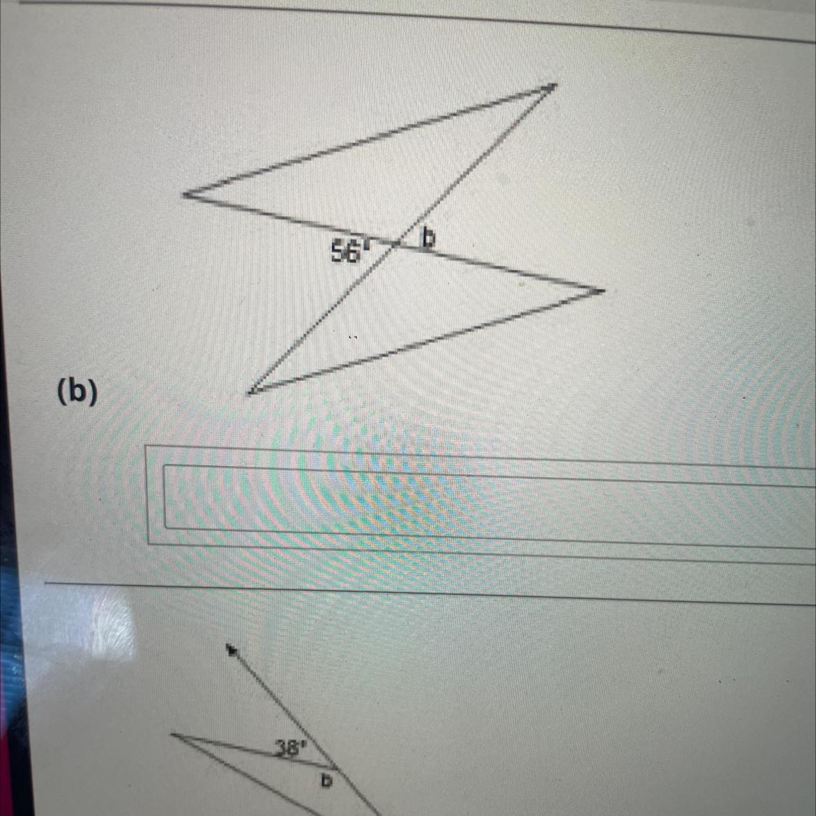 Identify each angle relationship. Then find solve for the missing value. Can someone answer quick? 
