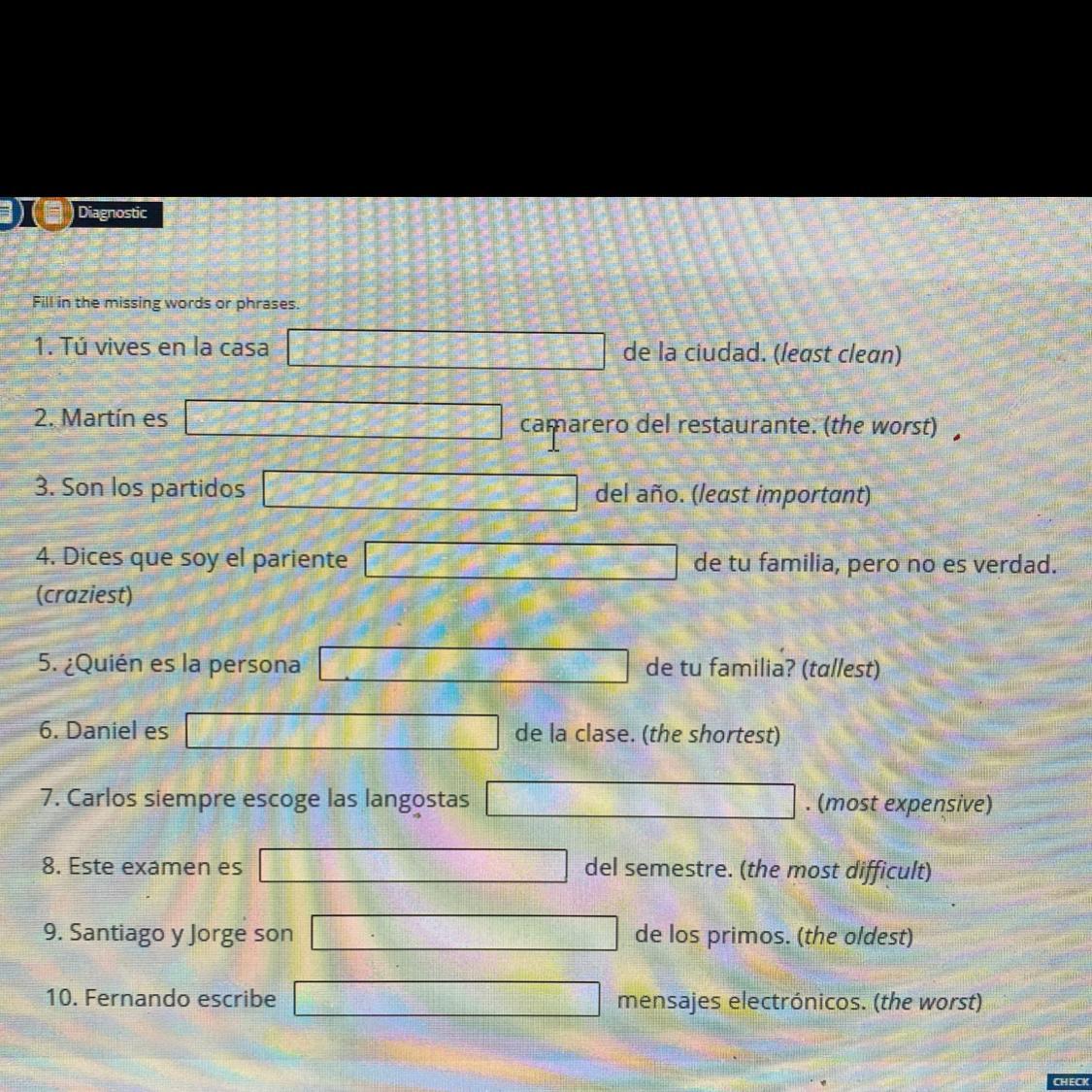 How would I fill in the blanks? (Giving Brainliest!**) (Thank you!**)