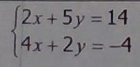 Solving systems by eliminations; finding the coeficientsplease write all the problems down, 10 points