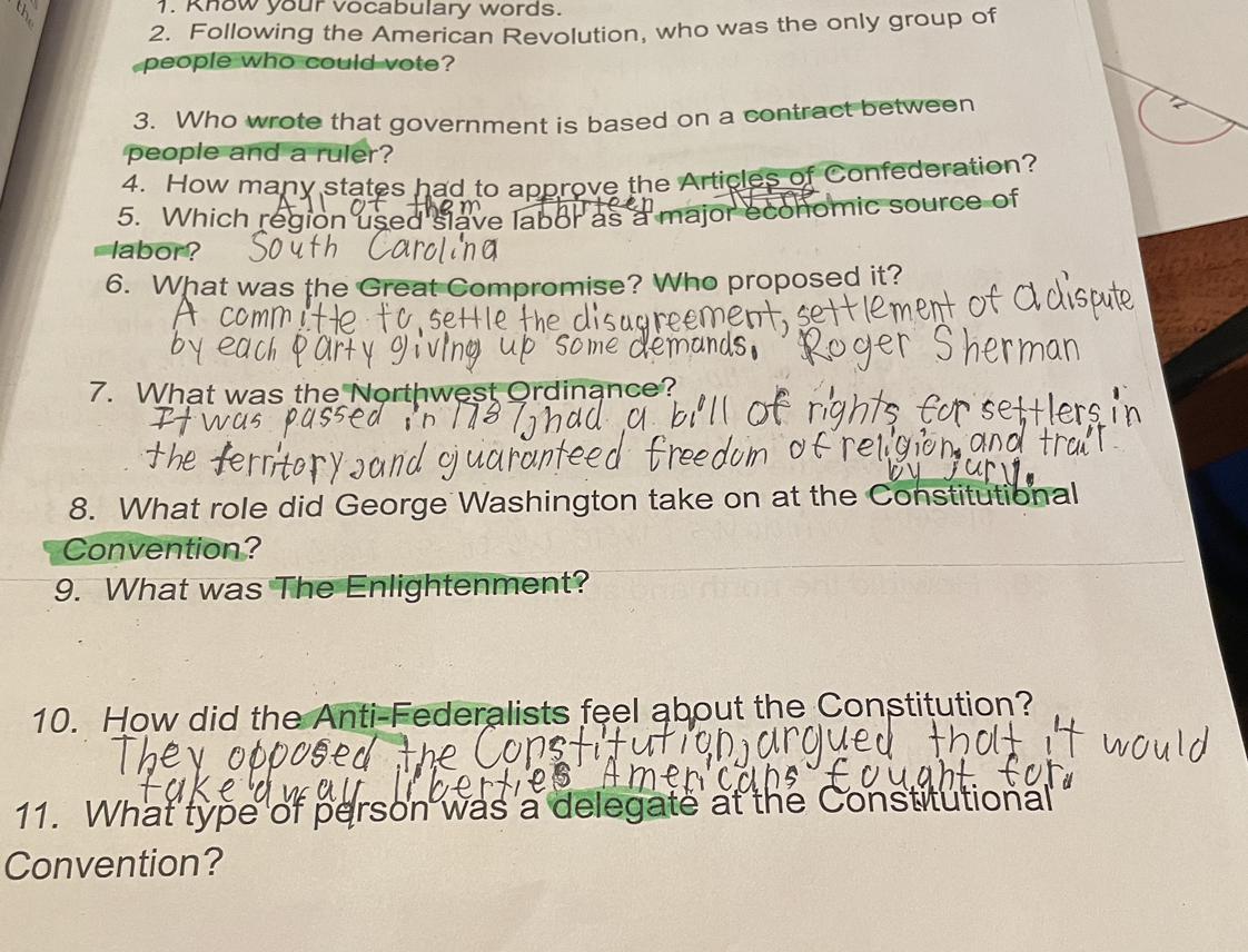 Pls answer! Due tomorrow!(7th grade)Q- 2,8, 9, 11