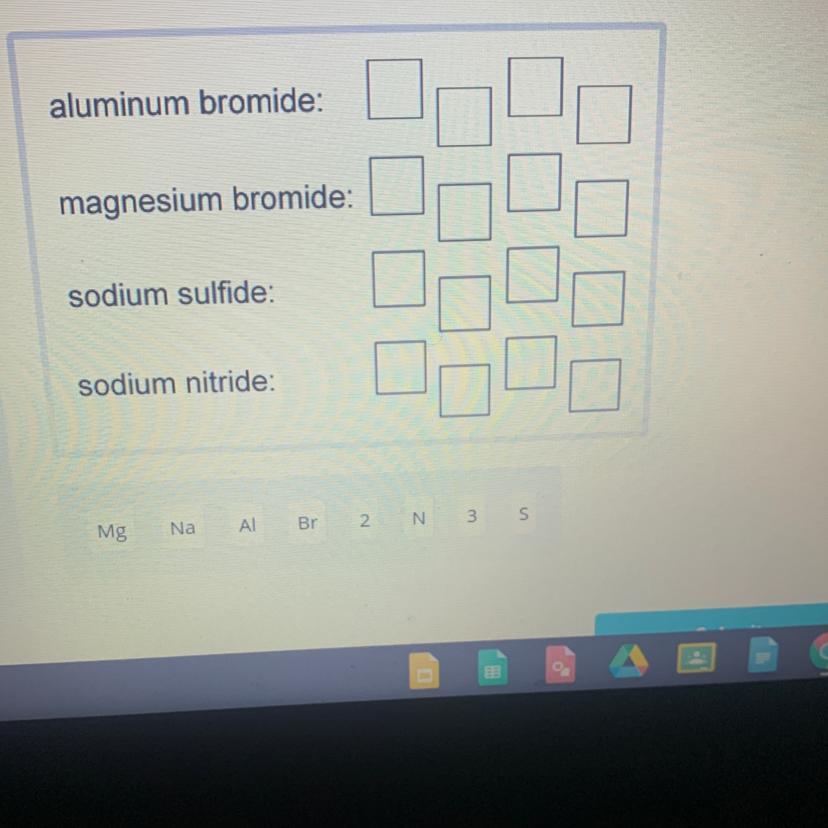 Construct The Chemical Formulas For The Ionic Compounds. Consult This Periodic Table To Help Answer The