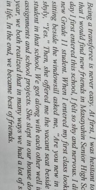 what sequence is presented in the story?pa help po