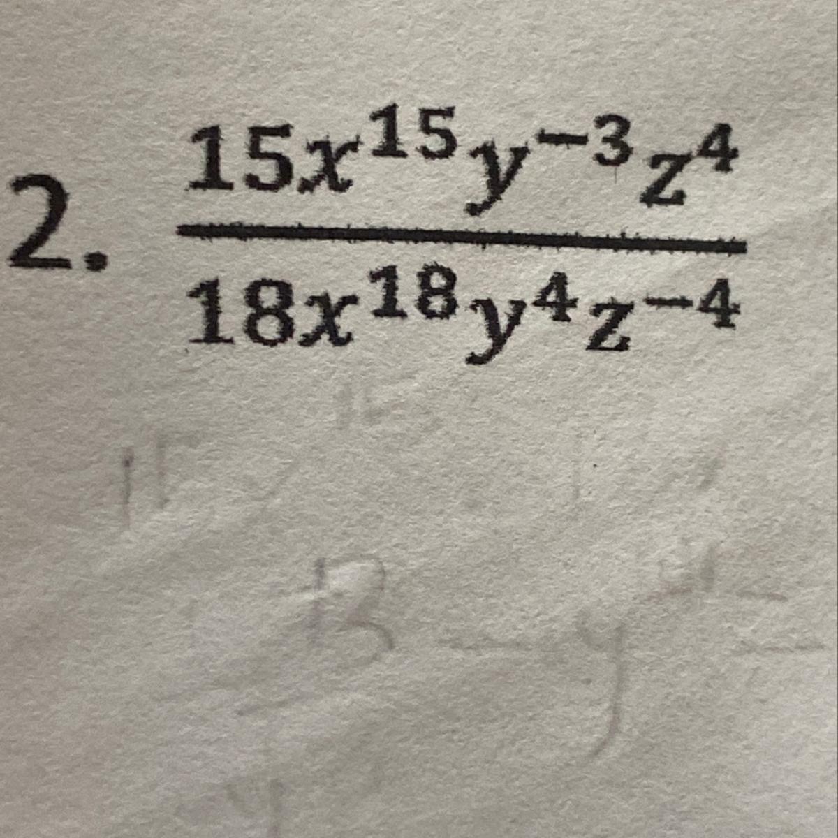 Simplify Each Expression Using The Laws Of Exponents. No Negative Exponents Should Be In Your Final Answer.