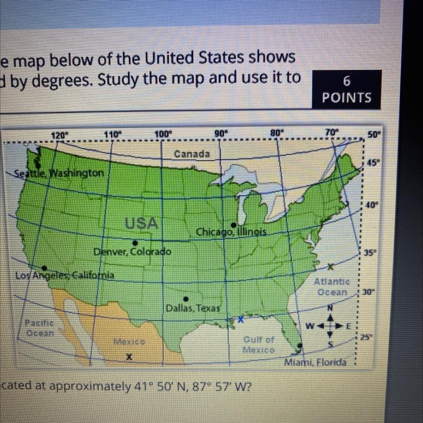 How Many U.S States Are Located Entirely North Of The 40 Degrees N Line Of Latitude 