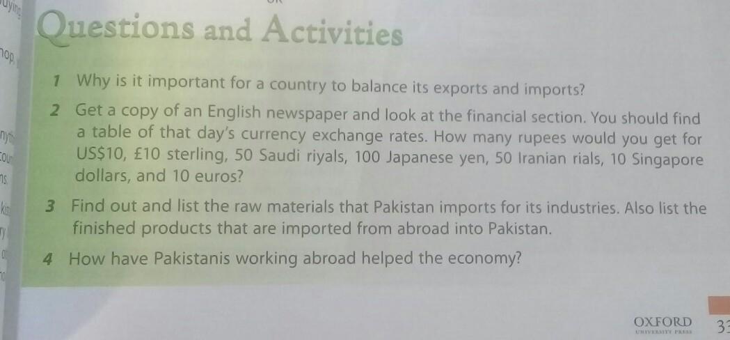 PLZ answer this questions for God's sake....