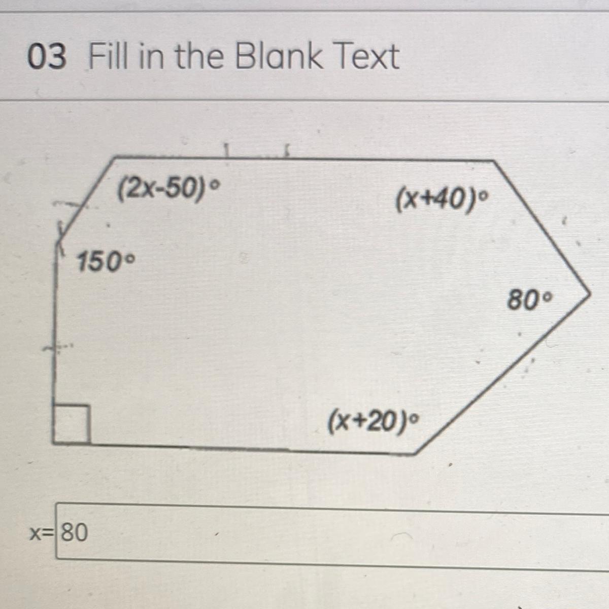 (2x-50)(x+40)15080(x+20)That 80 is not the correct x