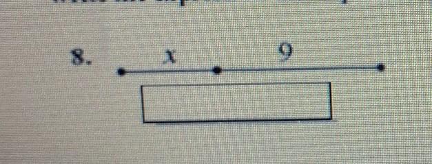 Write The Expression That Represents The Total Length Of This Segment 