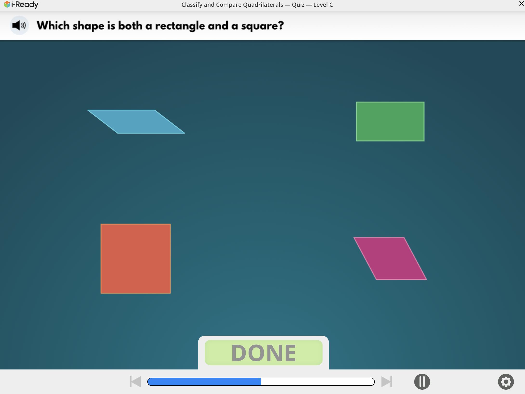 Which shape is both rectangle and a square?