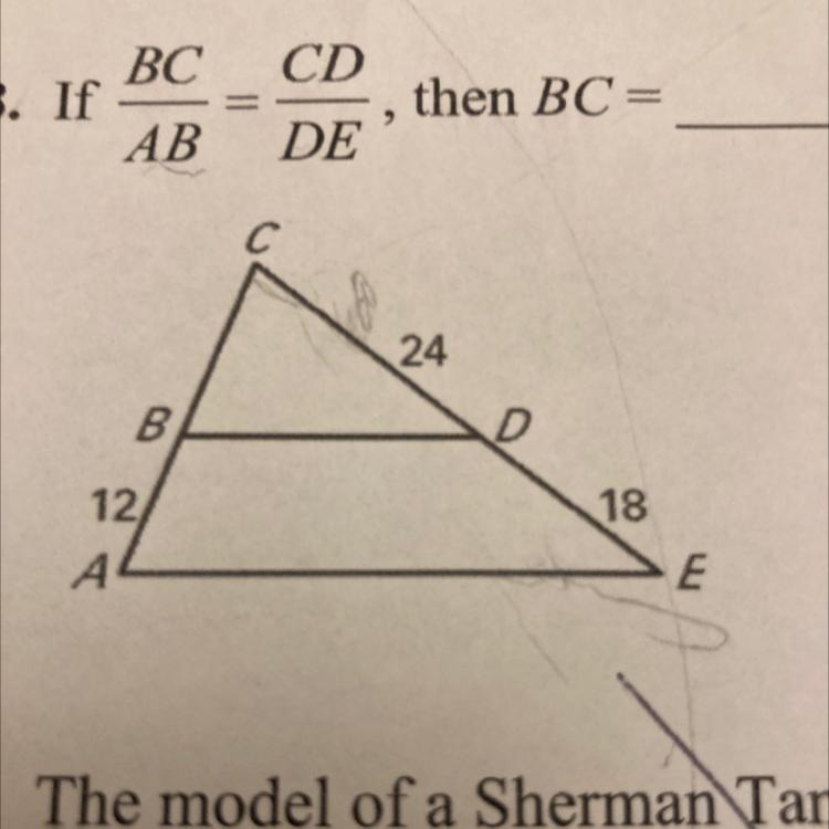 Use the diagram and the given information to find the given length