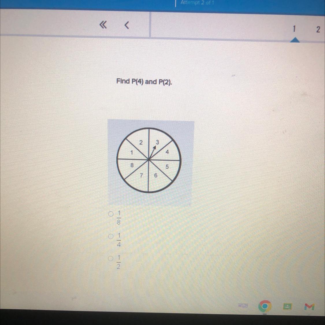 please help me!!! i need to pass this assignment! Find P(4) and P(2).