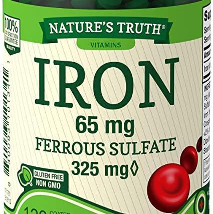 Is my Iron Supplment dose? considered high? Im borderline Anemia and Im taking iron pills.One tablet