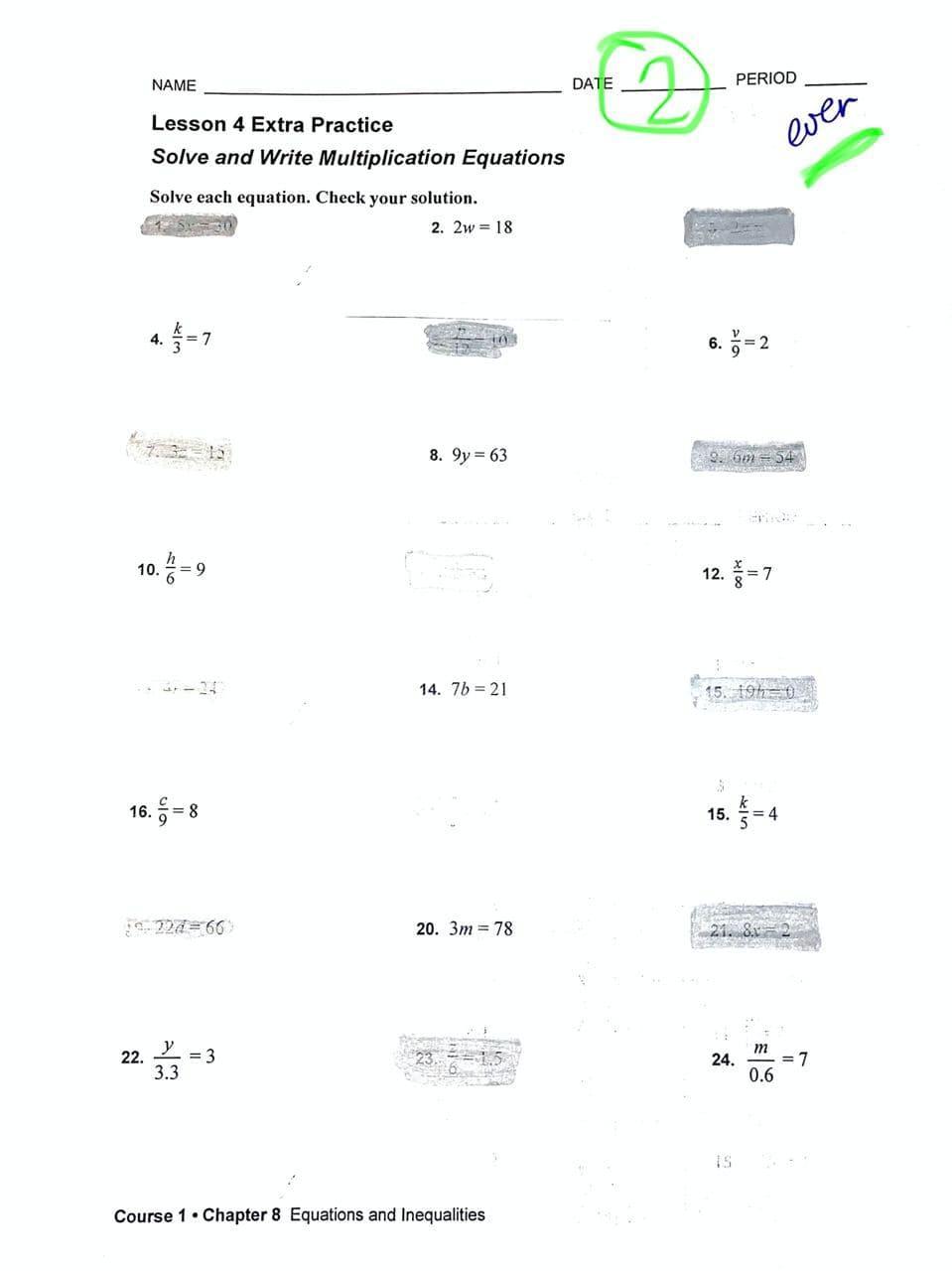 6TH GRADE! HELP! My son was out with C0VID and has a literal mountain of make-up work. I am trying to