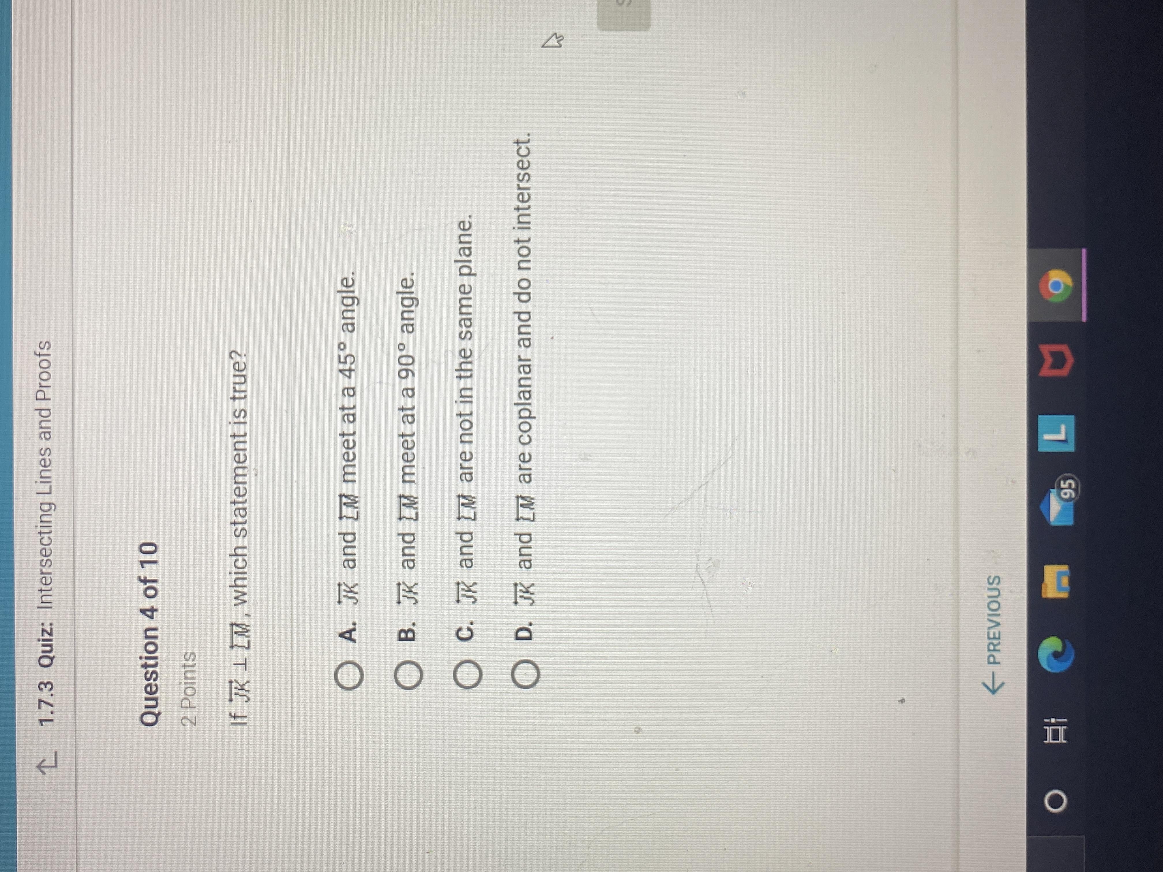 Which statement is true?