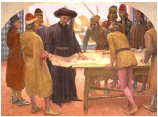 What do you think Prince Henry is doing in this painting?Where do you think this painting takes place?